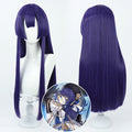 Cosplay Wigs Games Pelageya Sergeyevna Dark Blue Wigs Honkai: Star Rail