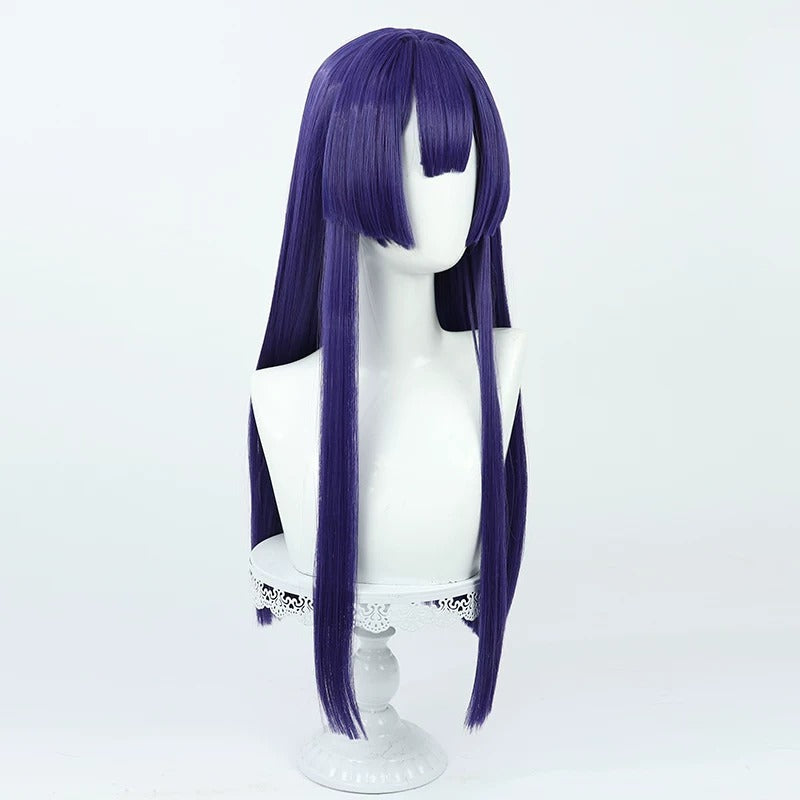 Cosplay Wigs Games Pelageya Sergeyevna Dark Blue Wigs Honkai: Star Rail