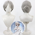 Cosplay Wigs Games Promised Day Identity V Silver Updo Wigs