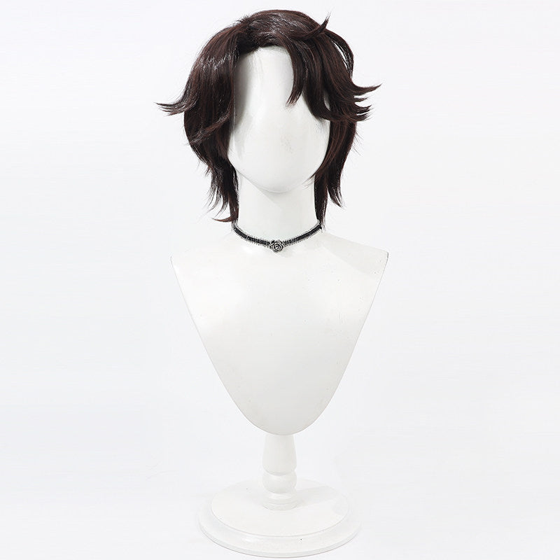 Cosplay Wigs Games Puppeteer Matthias Czerny Brown Wigs Identity V