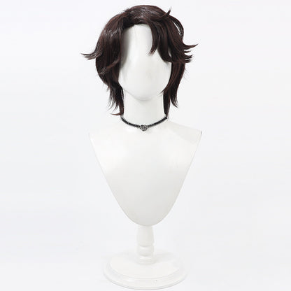 Cosplay Wigs Games Puppeteer Matthias Czerny Brown Wigs Identity V