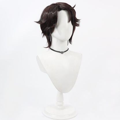 Cosplay Wigs Games Puppeteer Matthias Czerny Brown Wigs Identity V