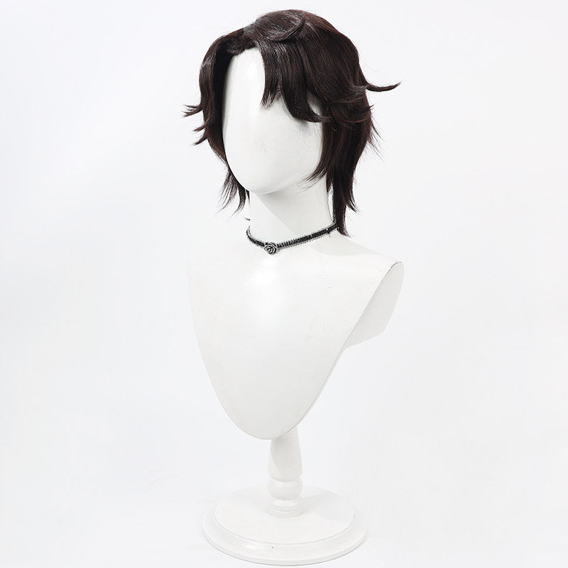 Cosplay Wigs Games Puppeteer Matthias Czerny Brown Wigs Identity V