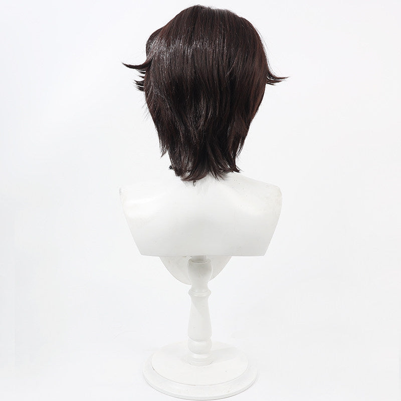 Cosplay Wigs Games Puppeteer Matthias Czerny Brown Wigs Identity V