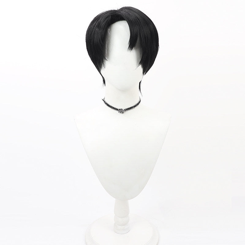 Cosplay Wigs Games Roland Black Wigs Library of Ruina
