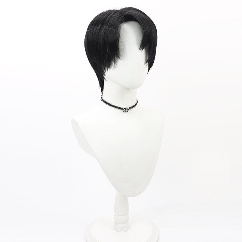 Cosplay Wigs Games Roland Black Wigs Library of Ruina