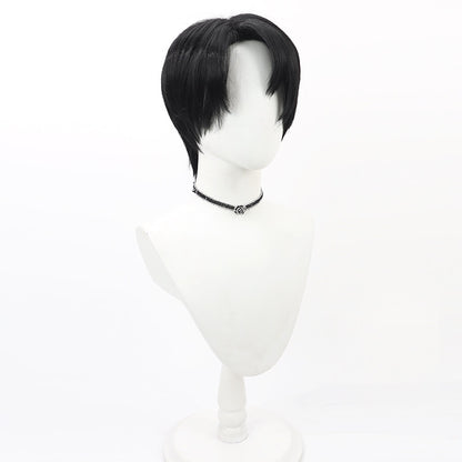 Cosplay Wigs Games Roland Black Wigs Library of Ruina