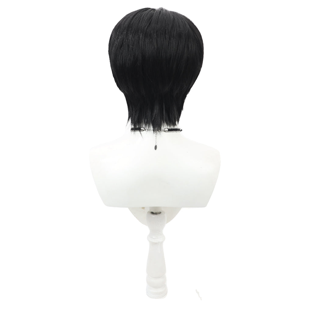 Cosplay Wigs Games Roland Black Wigs Library of Ruina