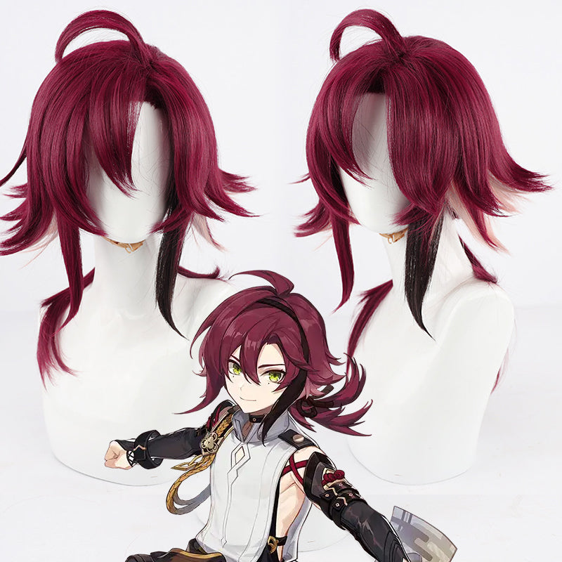Cosplay Wigs Games Shikanoin Heizou Genshin Impact