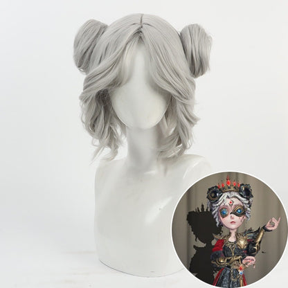 Cosplay Wigs Games The Returned Tracy Reznik Silver Grey Wigs Identity V