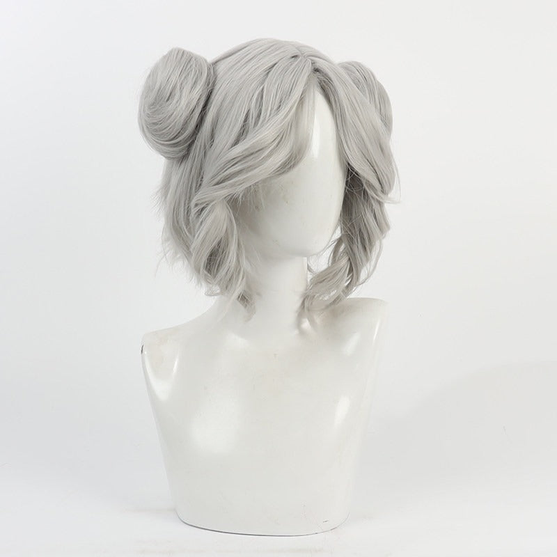 Cosplay Wigs Games The Returned Tracy Reznik Silver Grey Wigs Identity V