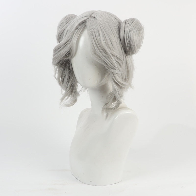 Cosplay Wigs Games The Returned Tracy Reznik Silver Grey Wigs Identity V