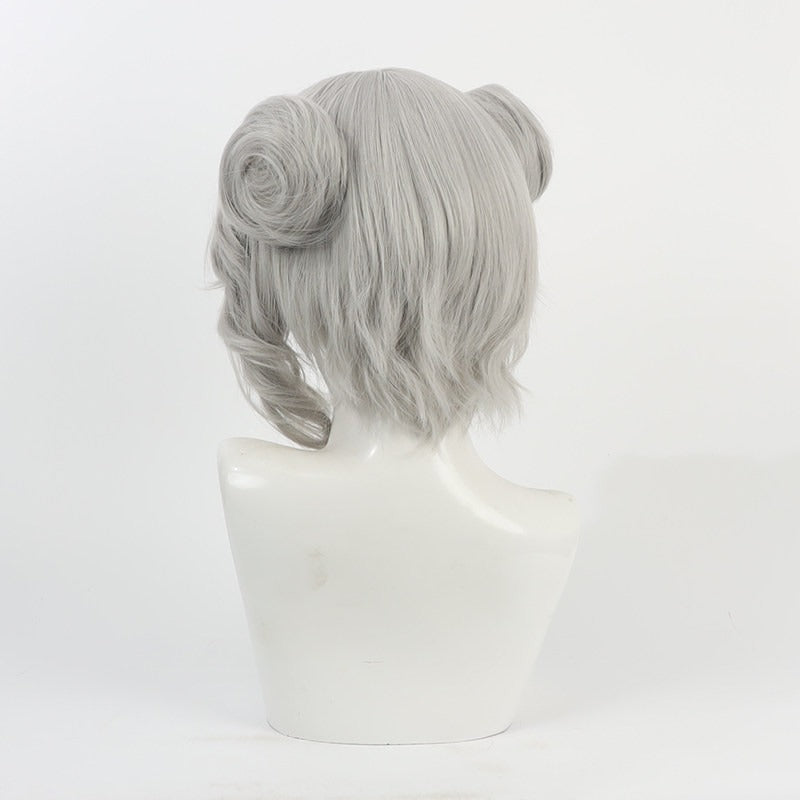 Cosplay Wigs Games The Returned Tracy Reznik Silver Grey Wigs Identity V