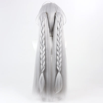Cosplay Wigs Games Velina Airgid Silver Wigs Zenless Zone Zero