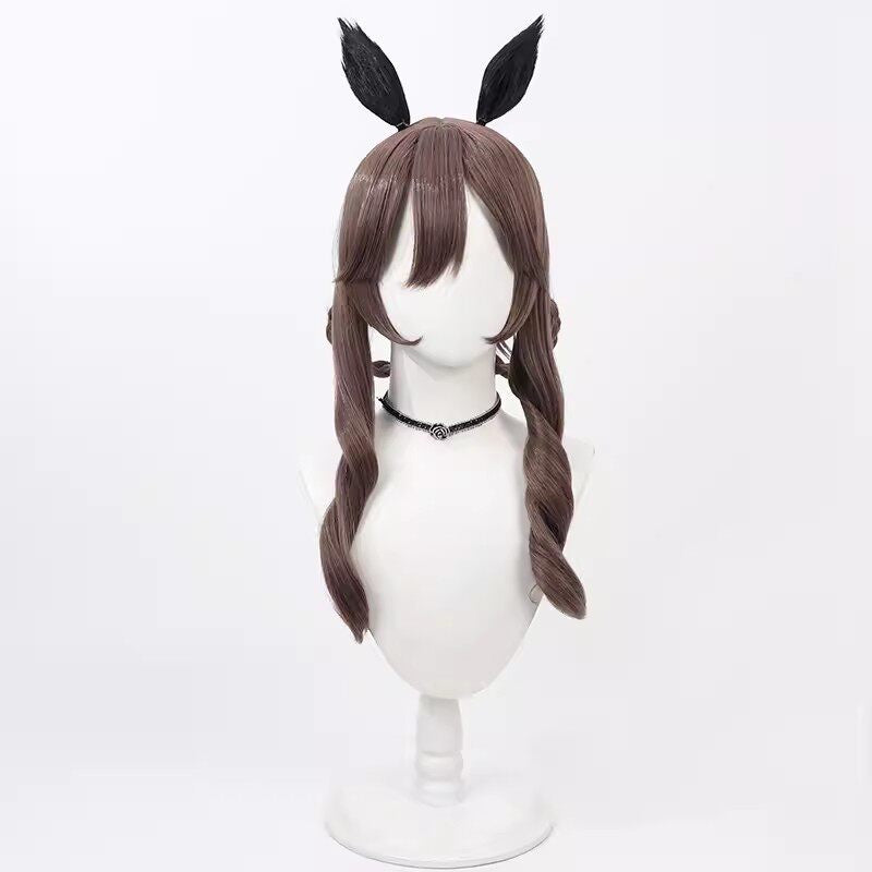 Cosplay Wigs Gentildonna Pretty Derby Brown Braid Wigs