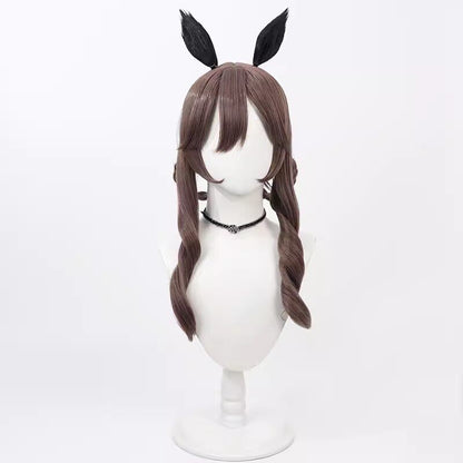 Cosplay Wigs Gentildonna Pretty Derby Brown Braid Wigs