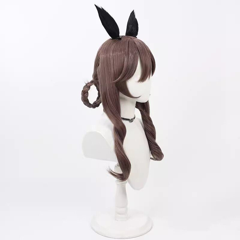 Cosplay Wigs Gentildonna Pretty Derby Brown Braid Wigs