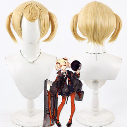 Cosplay Wigs Gummy Lada Valuyeva Arknights Yellow Integrated Braid Wigs