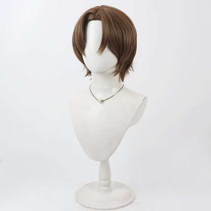 Cosplay Wigs Hayato Kagami Brown Wigs NIJISANJI Virtual Liver