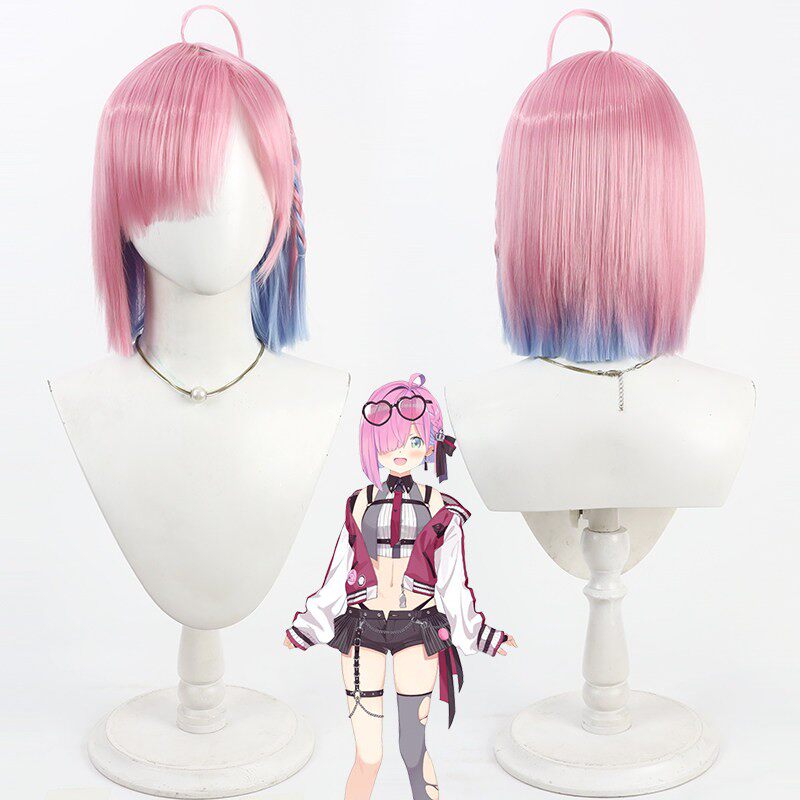 Cosplay Wigs Himemori Luna Hololive 4rd Gen VTuber