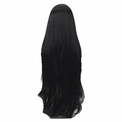 Cosplay Wigs Hinata Wakaba Blue Archive Black Curly Wigs