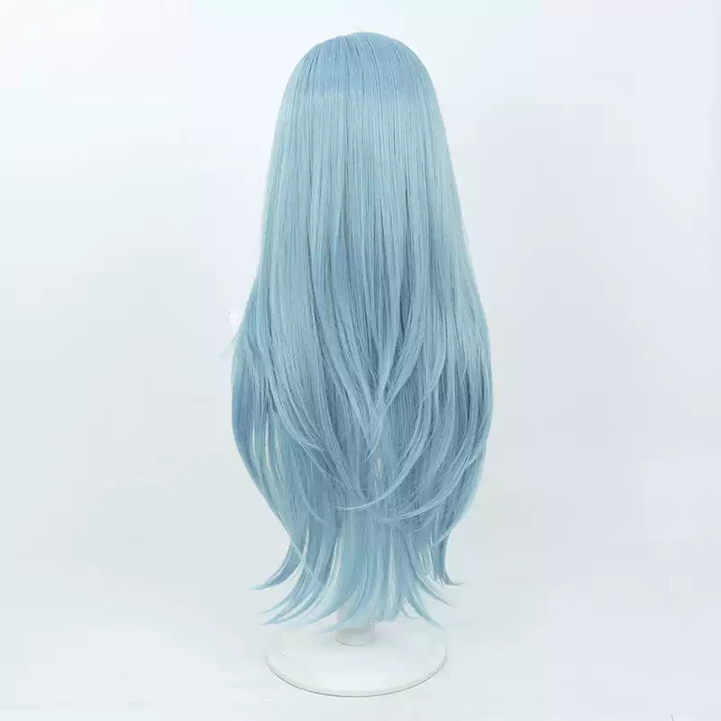 Cosplay Wigs Hinomori Shizuku Ocean Blue Wigs HATSUNE MIKU: COLORFUL STAGE!