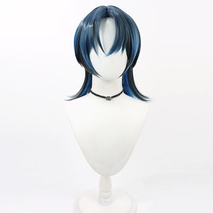 Cosplay Wigs Hiodoshi Ao Hololive VTuber Multi Color Gradient Wigs
