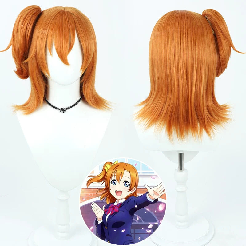 Cosplay Wigs Honoka Kousaka Love Live! School Idol Project Orange Wigs