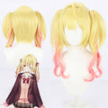 Cosplay Wigs Hoshikawa Sara NIJISANJI VTuber Yellow Idol Outfit