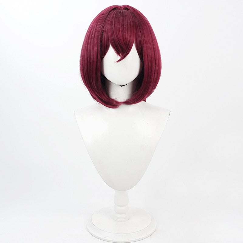 Cosplay Wigs Houshou Marine Boss Bob Hololive President's Wardrobe