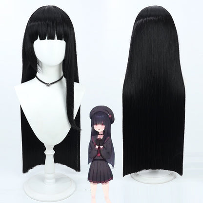 Cosplay Wigs Ichika Nakamasa Blue Archive Black Wigs