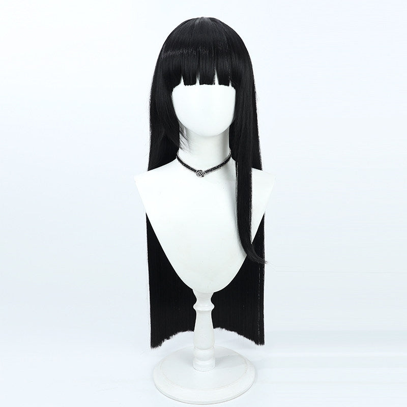 Cosplay Wigs Ichika Nakamasa Blue Archive Black Wigs