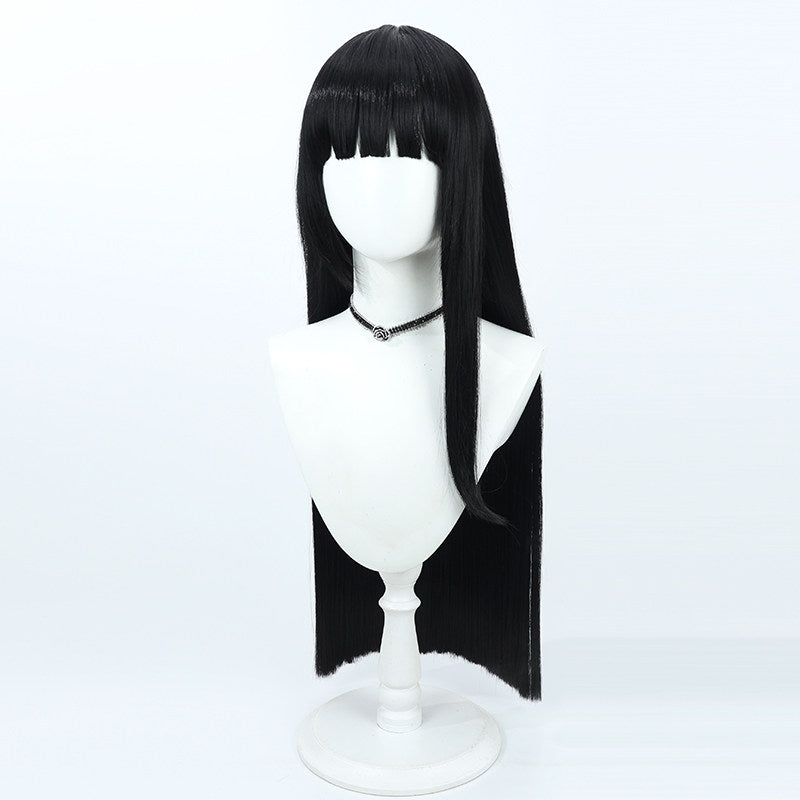 Cosplay Wigs Ichika Nakamasa Blue Archive Black Wigs