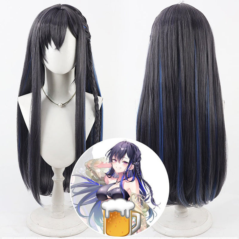 Cosplay Wigs Ichinose Rei Swimsuit Scalp VSPO! VTuber Swimsuit Styling