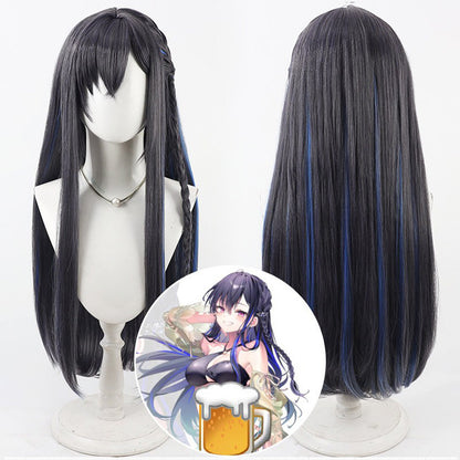 Cosplay Wigs Ichinose Rei Swimsuit Scalp VSPO! VTuber Swimsuit Styling