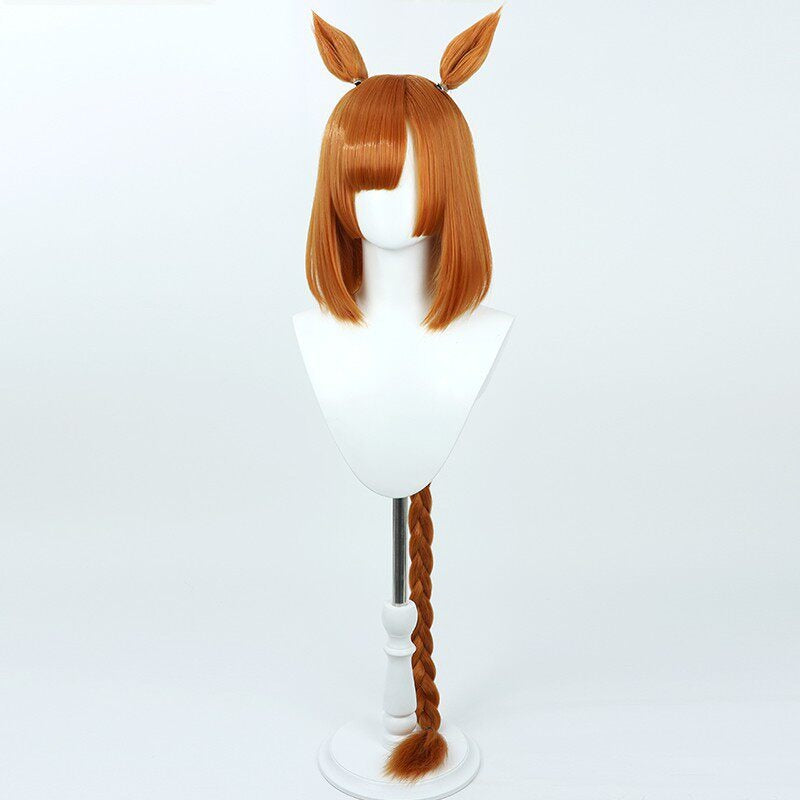 Cosplay Wigs Ikuno Dictus Pretty Derby Matching Tail
