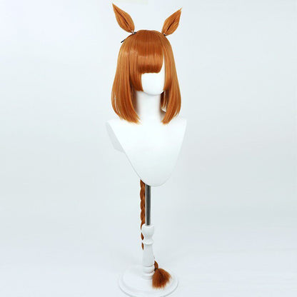 Cosplay Wigs Ikuno Dictus Pretty Derby Matching Tail