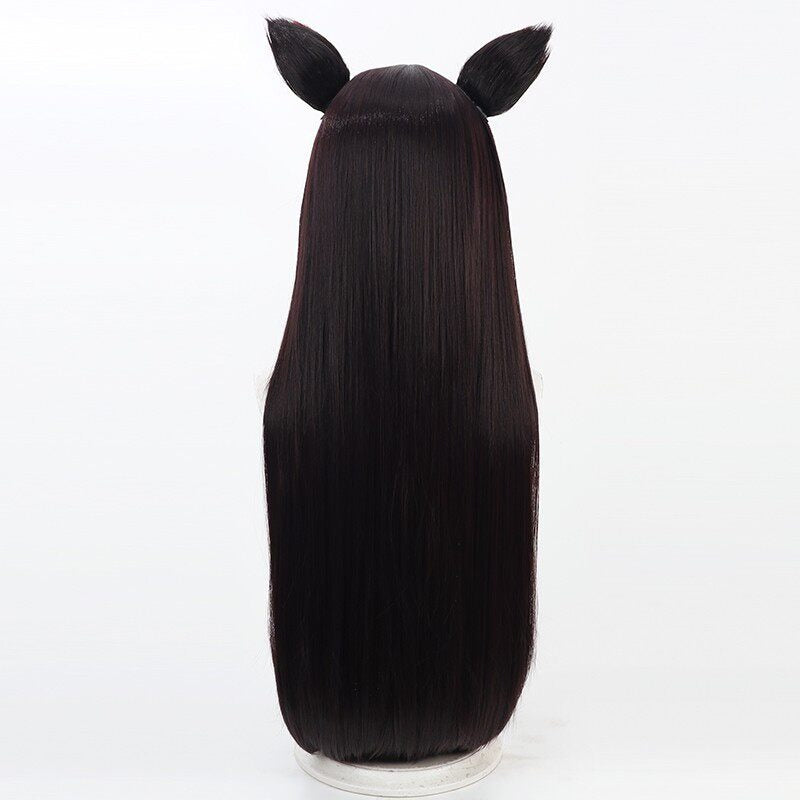Cosplay Wigs Inui Toko Valentine Kimono Long Scalp Wigs NIJISANJI VTuber