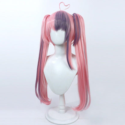 Cosplay Wigs Ironmouse Split Ponytail Wigs VTuber
