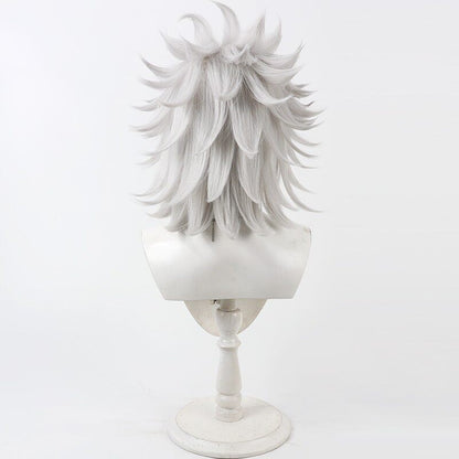 Cosplay Wigs Jack Howl Silver Flip Wigs Disney Twisted-Wonderland