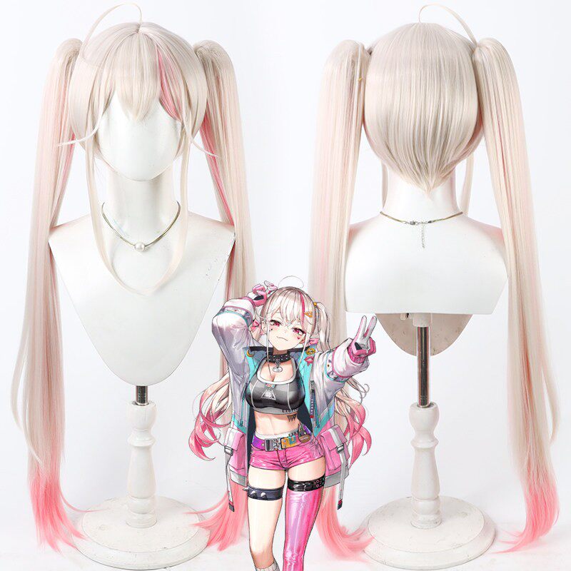 Cosplay Wigs Jackal Goddess of Victory: Nikke Split Twin Ponytail Wigs