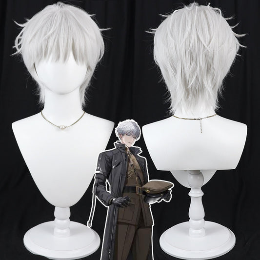 Cosplay Wigs Johan Silver White Wigs Goddess of Victory: Nikke
