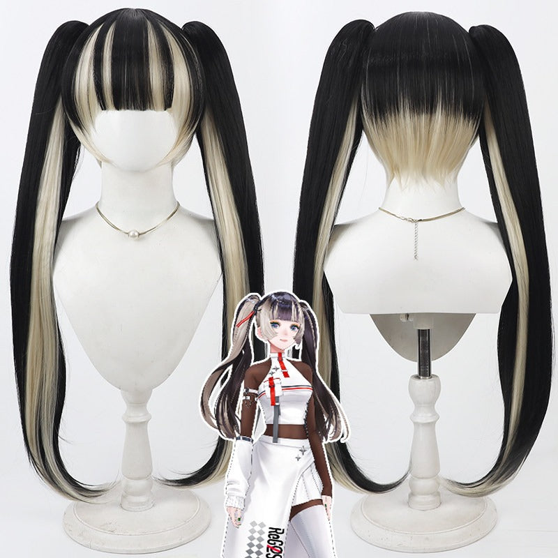 Cosplay Wigs Juufuutei Raden Split Ponytail Hololive DEV_IS VTuber
