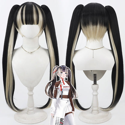 Cosplay Wigs Juufuutei Raden Split Ponytail Hololive DEV_IS VTuber