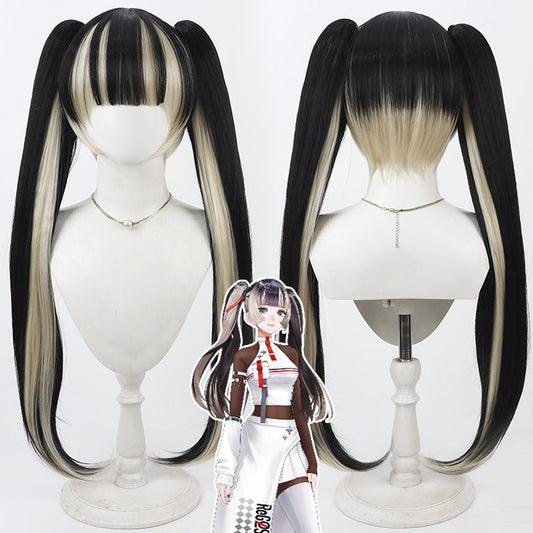 Cosplay Wigs Juufuutei Raden Split Ponytail Hololive DEV_IS VTuber
