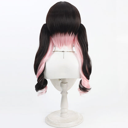 Cosplay Wigs Kaga Nazuna Split Ponytail VSPO! VTuber