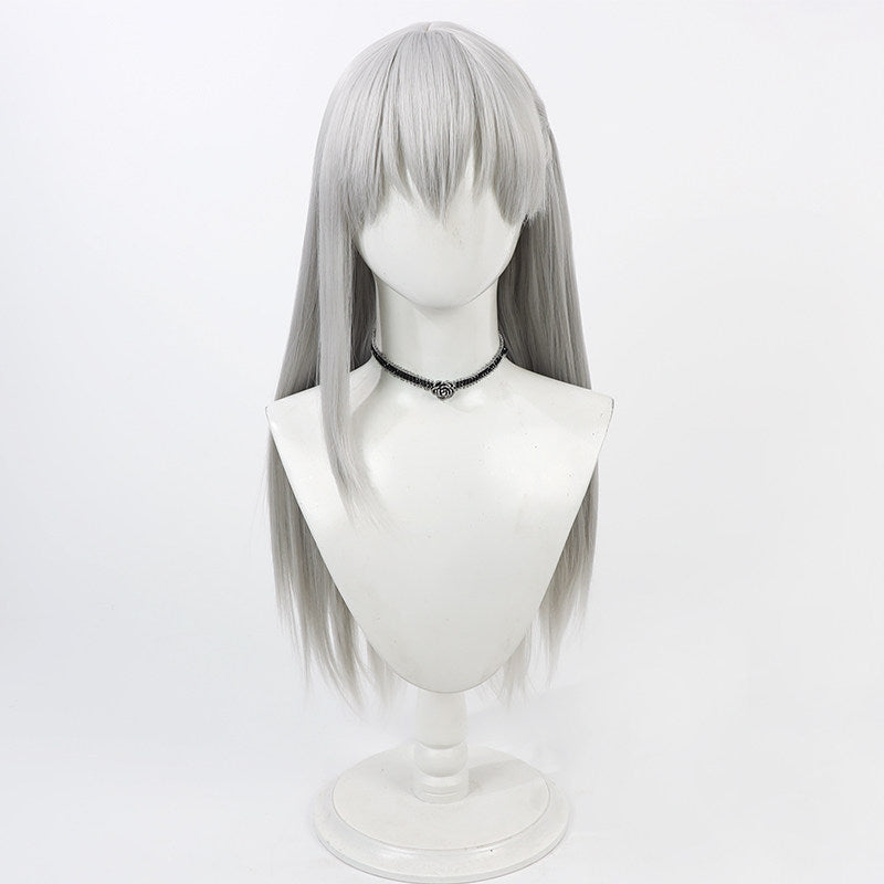 Cosplay Wigs Kama 1st Ascension FGO Silver Grey Wigs
