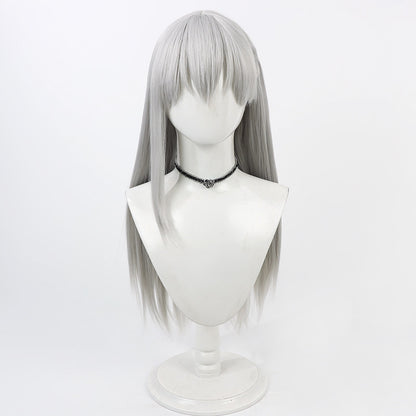 Cosplay Wigs Kama 1st Ascension FGO Silver Grey Wigs