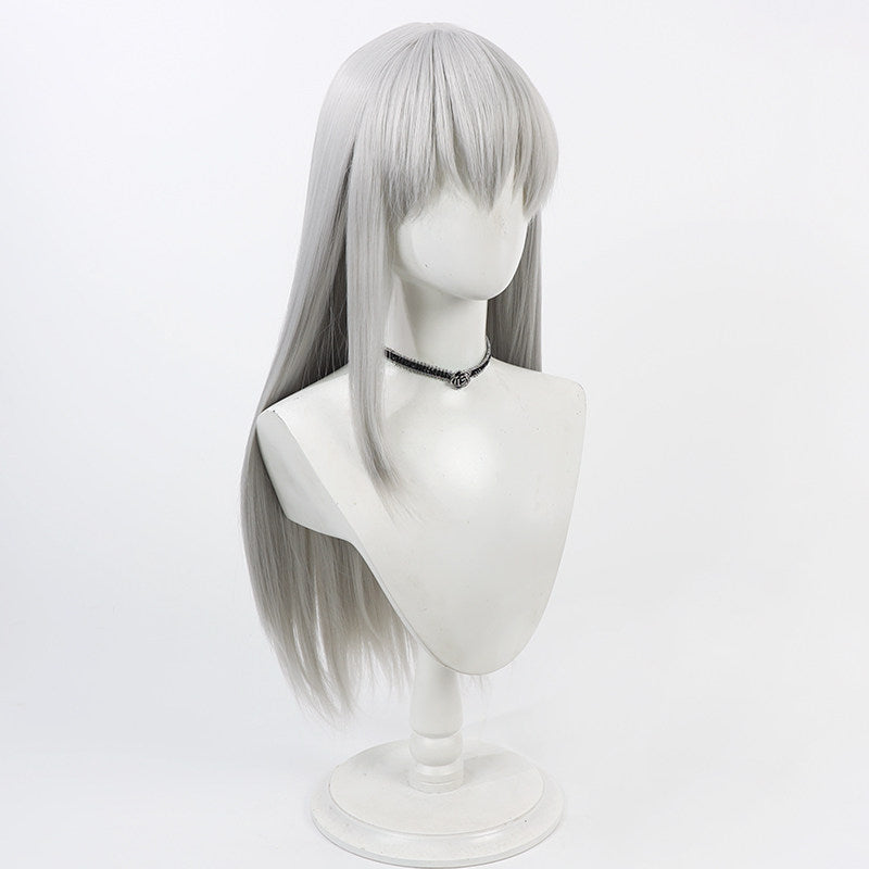Cosplay Wigs Kama 1st Ascension FGO Silver Grey Wigs