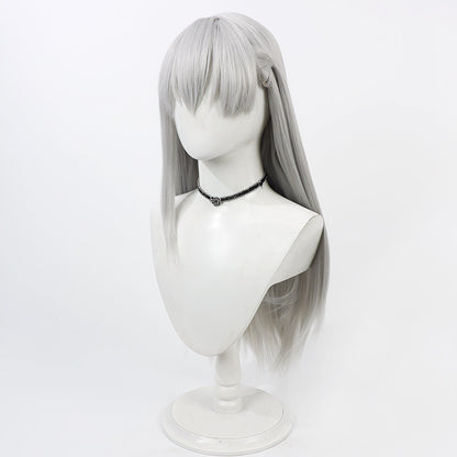 Cosplay Wigs Kama 1st Ascension FGO Silver Grey Wigs
